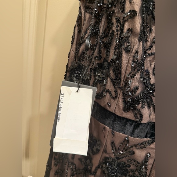 New $279 Adriana Papell Embellished Dress NEW! Size 2 - Picture 9 of 10